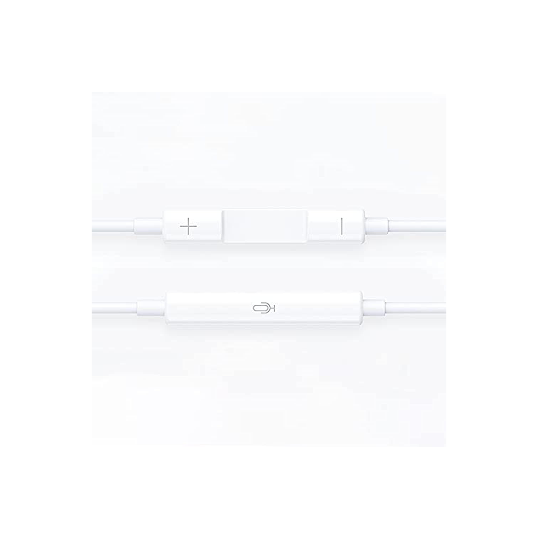 Wiwu EB303 Wired In Ear Earbuds Type-C Connector 1.3M - White in Qatar Wiwu EB303 Wired In Ear Earbuds Type-C Connector 1.3M - White in Qatar